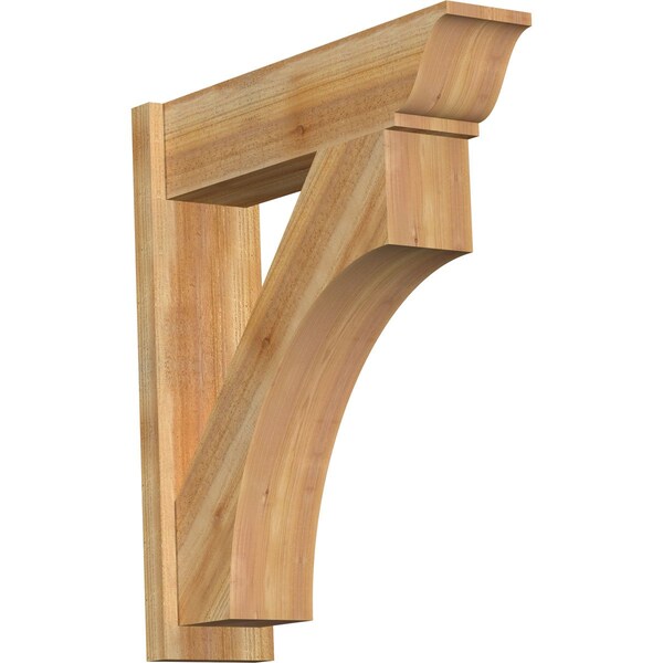 Ekena Millwork Westlake Rough Sawn Traditional Outlooker, Western Red Cedar, 8"W x 30"D x 34"H OUT08X30X34WTL01RWR - main